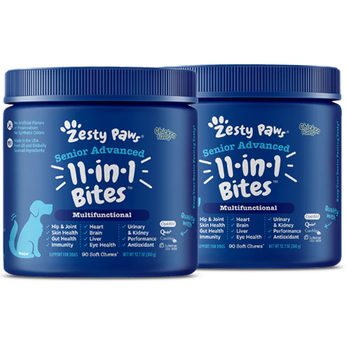 Senior Advanced 11-in-1 Multivitamin Bites for Senior Dogs