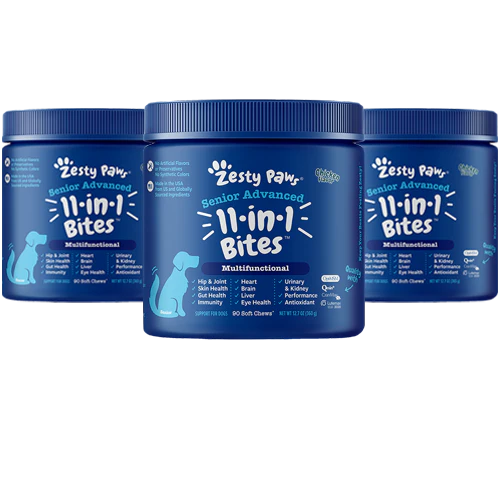 Senior Advanced 11-in-1 Multivitamin Bites for Senior Dogs