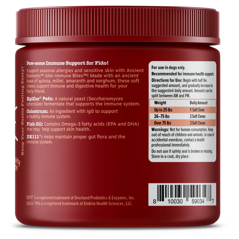 Ancient Elements™ Aller-Immune Bites™ for Dogs Sale