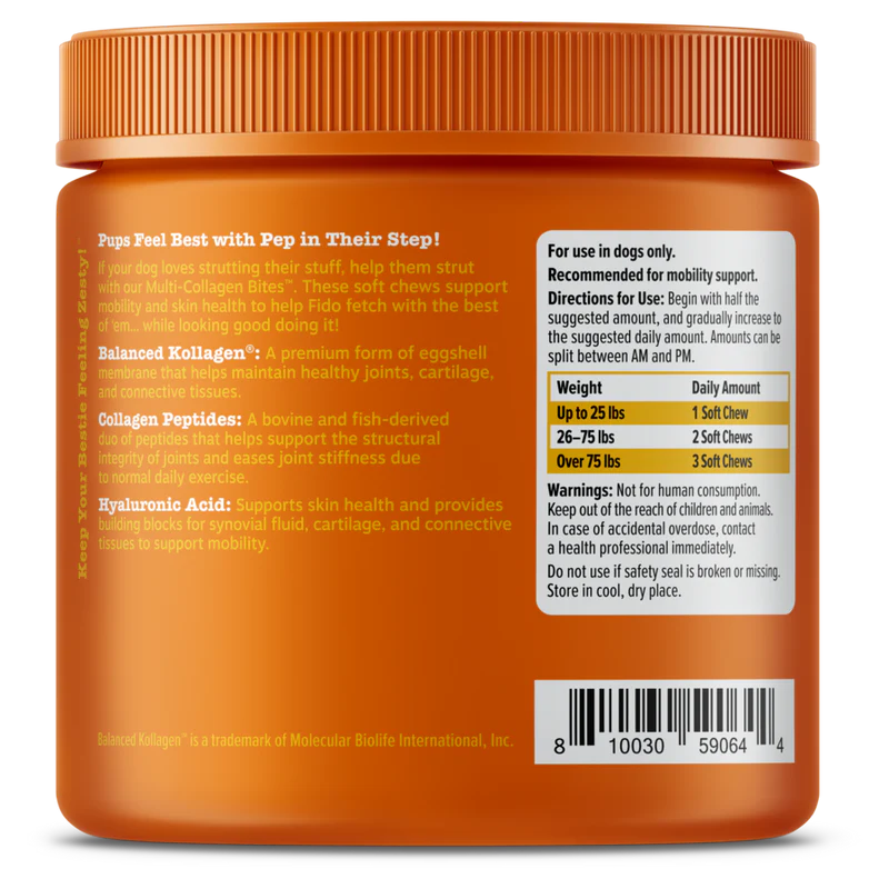 Multi-Collagen Bites™ for Dogs