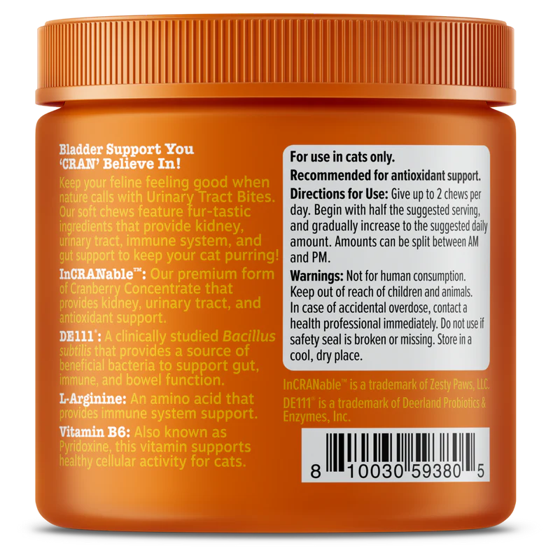 Urinary Tract Bites for Cats