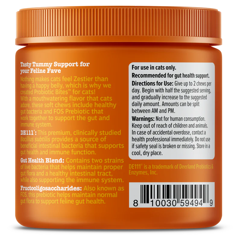 Probiotic Bites For Cats