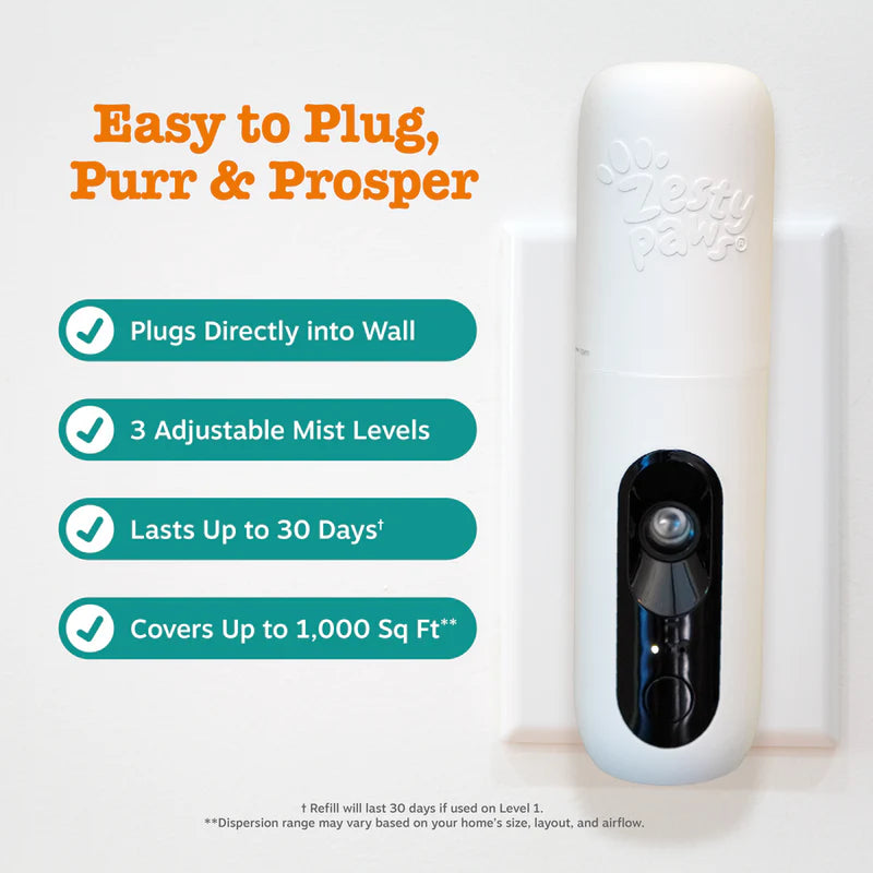 Cat Calming Diffuser Starter Kit - 30 Day Supply