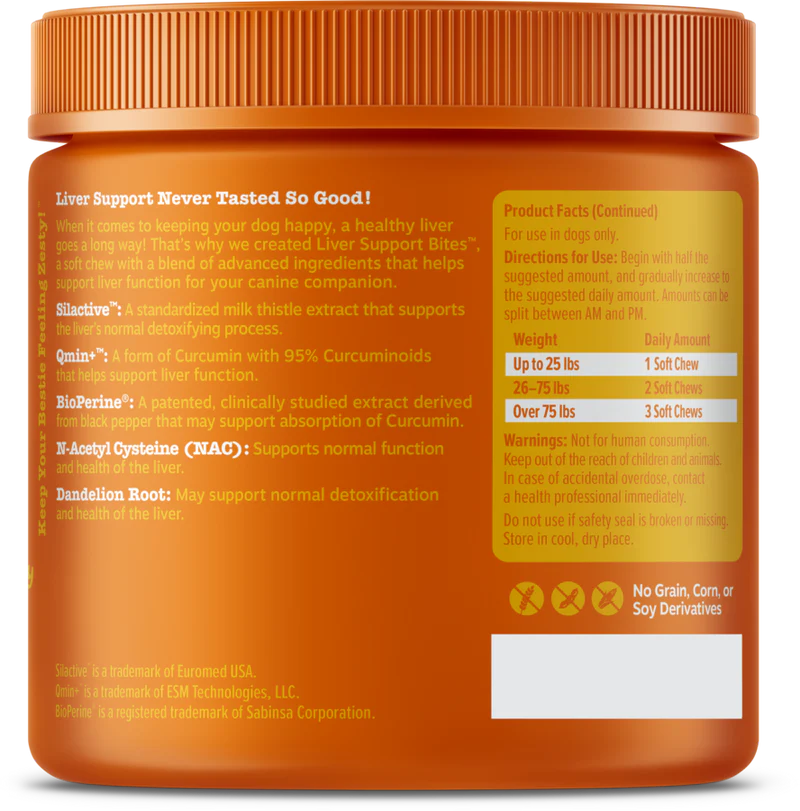 Liver Support Bites™ for Dogs