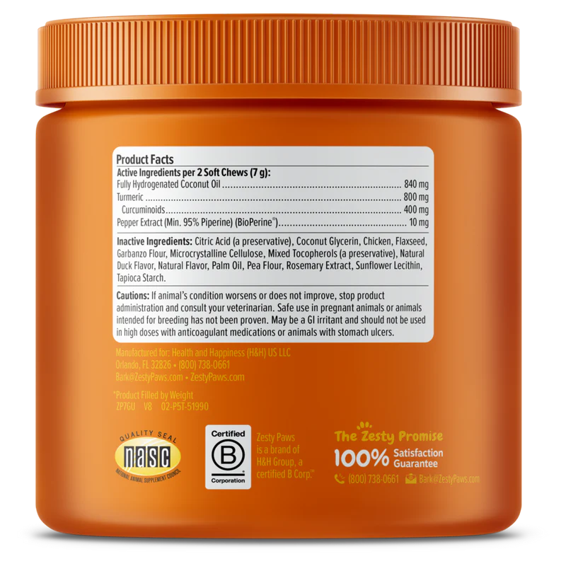 Turmeric Curcumin Bites™ for Dogs