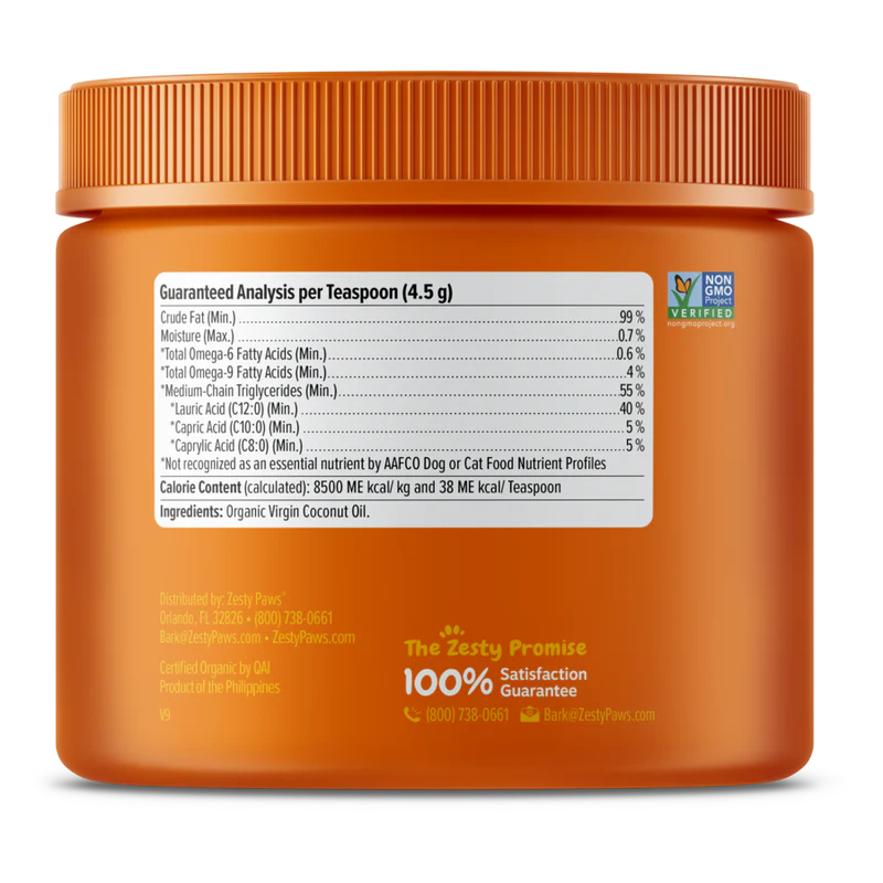 Organic Coconut Oil for Dogs