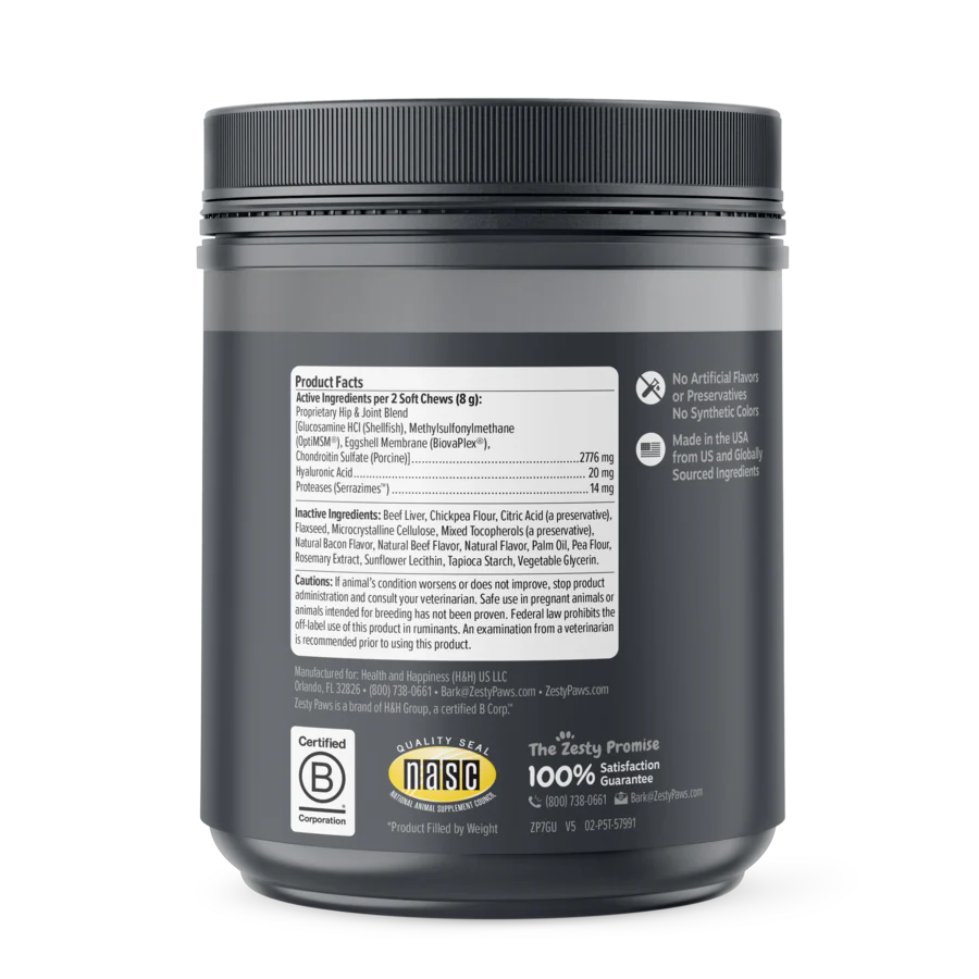 Vet Strength Hip & Joint Bites for Dogs